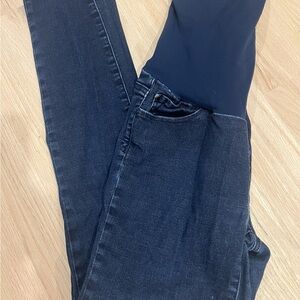 Maternity Dark Blue skinny Denim Jeans